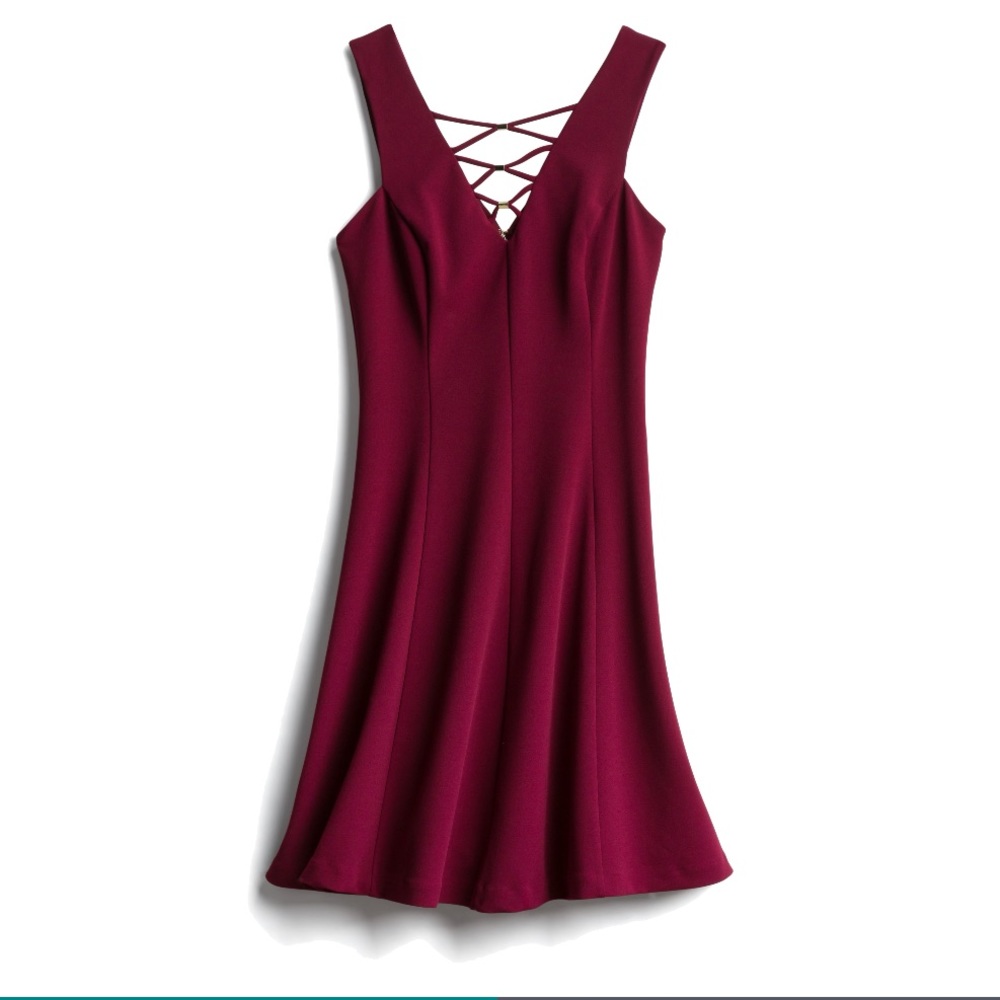 Burgundy Kensie Dress